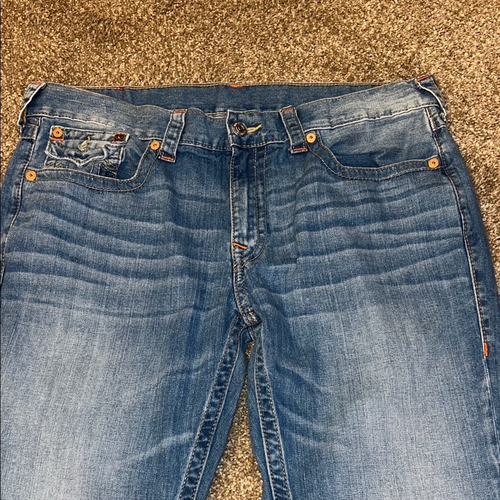 True Religion Men’s size 38 Jeans - Picture 3 of 5